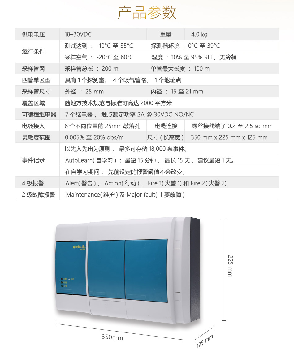 VLP-400-CH產(chǎn)品參數(shù)