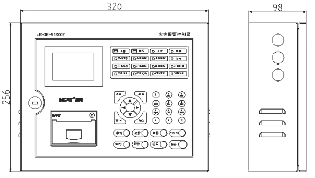 JB-QB-NT8007火災(zāi)報警控制器