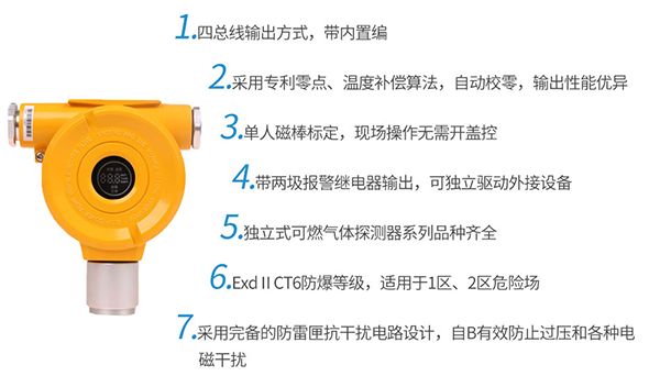 可燃?xì)怏w探測(cè)報(bào)警器