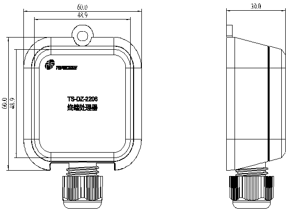 JTW-LD-TS1008F/85纜式線型感溫火災(zāi)探測(cè)器