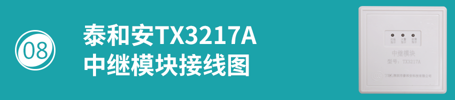 TX3217A模塊接線