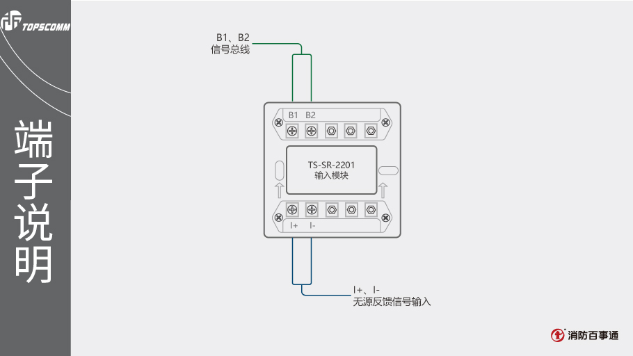 TS-SR-2201輸入模塊端子說明