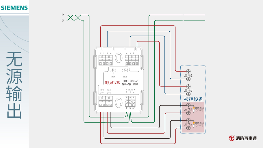 FDCIO181-2輸入/輸出模塊接線