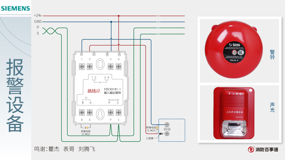 西門(mén)子FDCIO181-1模塊接線