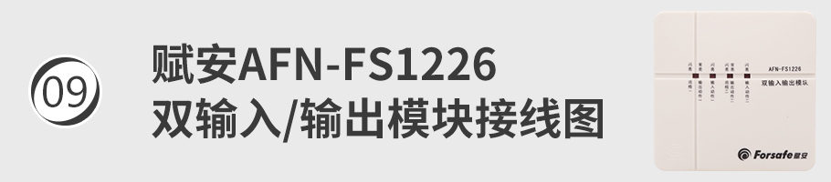 AFN-FS1226輸入/輸出模塊接線