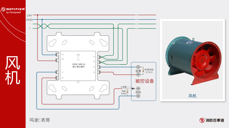諾帝菲爾JSKM-CMM-9G輸入/輸出模塊接線