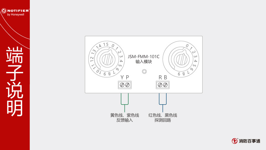 諾帝菲爾JSM-FMM-101C輸入模塊端子說明