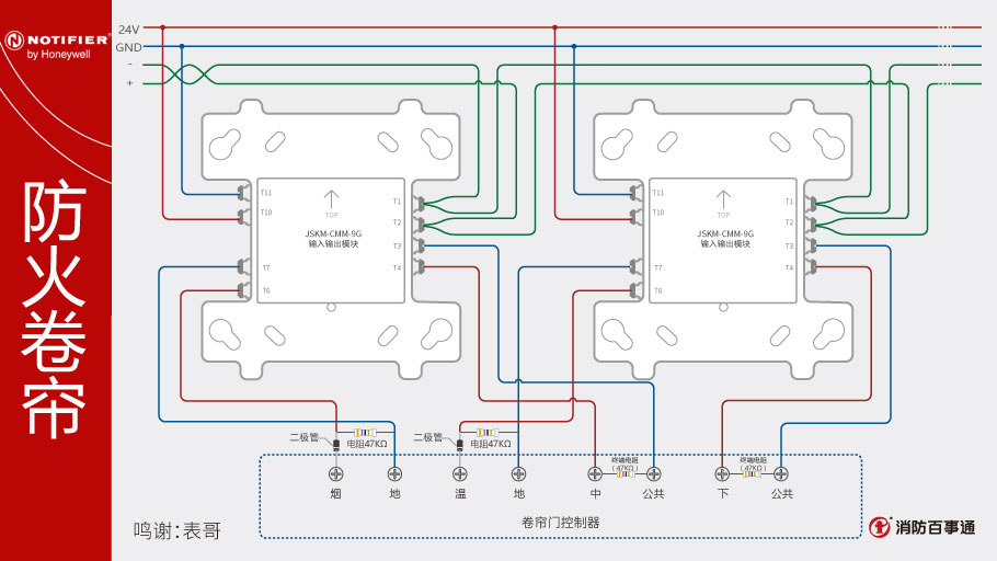 諾帝菲爾JSKM-CMM-9G輸入/輸出模塊接線