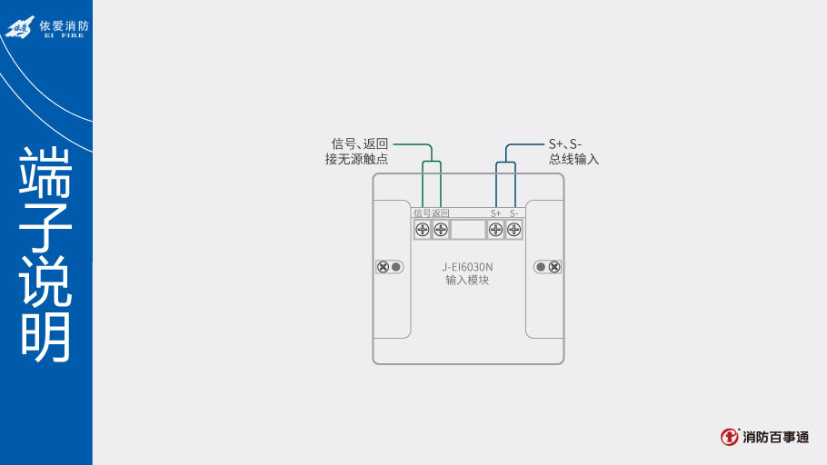 依愛J-EI6030N輸入模塊端子說明