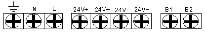 TS-DY-200XA網(wǎng)絡(luò)電源箱接線端子示意圖