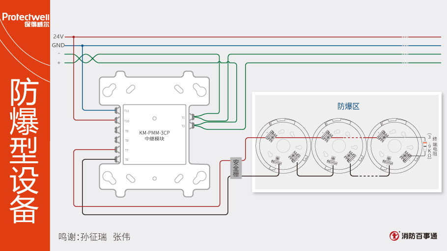 KM-PMM-3CP中繼模塊接線