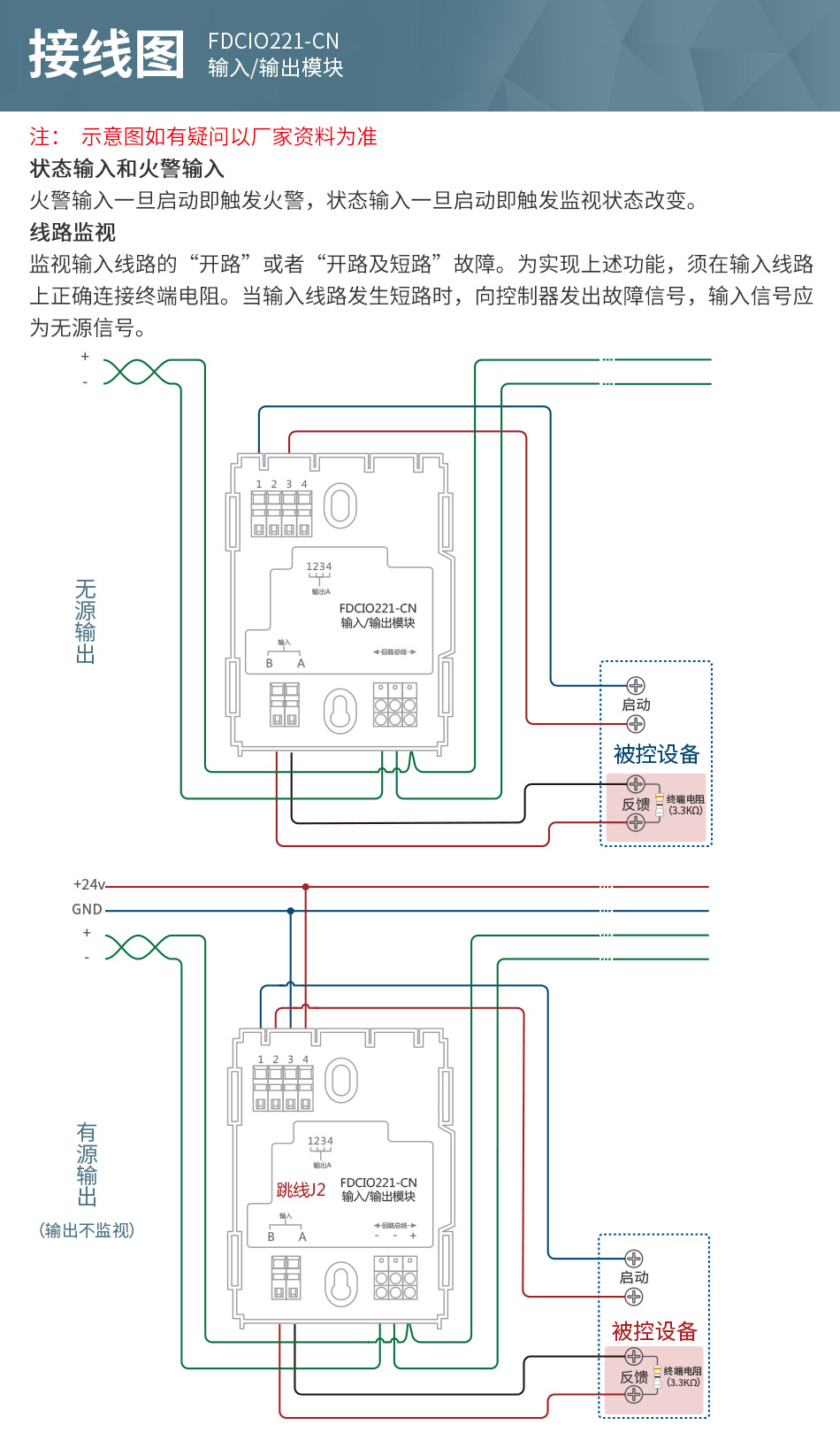 FDCIO221-CN輸入/輸出模塊