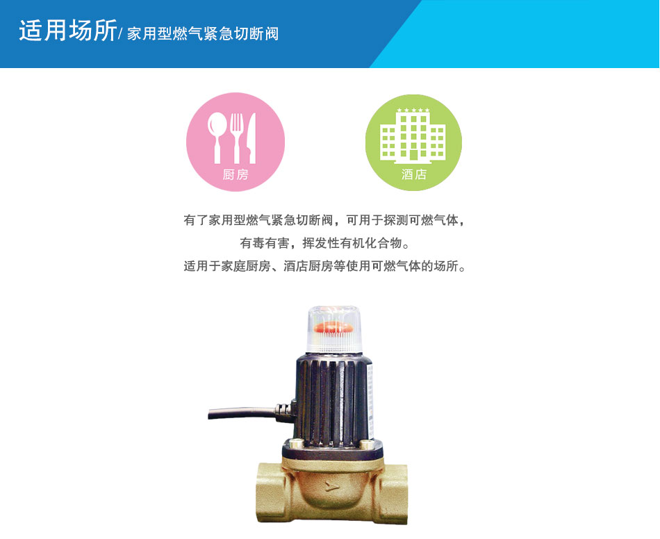 工業(yè)型燃?xì)饩o急切斷閥
