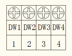 JTW-LD-DA5000/85終端盒接線端子說明