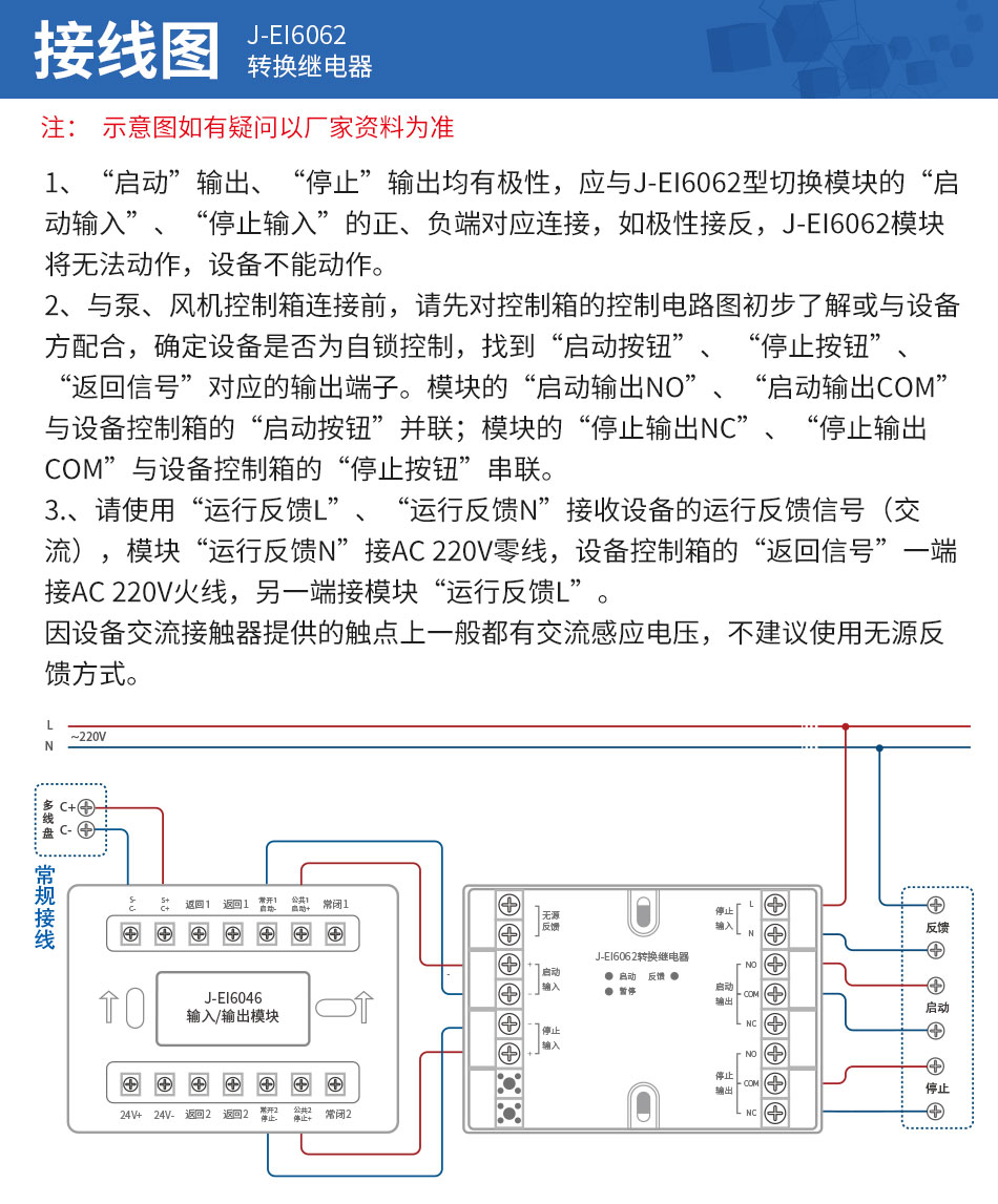J-EI6062切換模塊 轉(zhuǎn)換繼電器