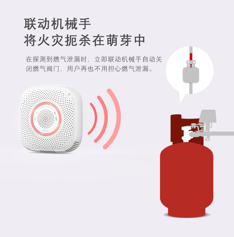 WS2CG可燃?xì)怏w報(bào)警器 NB-IoT自動(dòng)關(guān)閉氣閥
