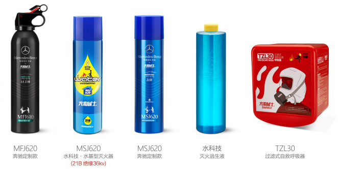 火焰戰(zhàn)士滅火器產(chǎn)品展示