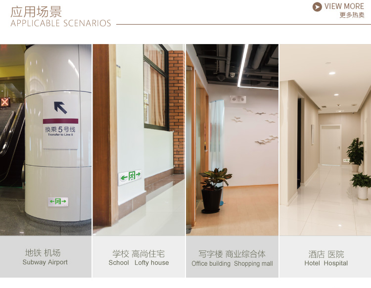 XM-BLZD-1LROEII2W-4BAC消防應急指示燈應用場景