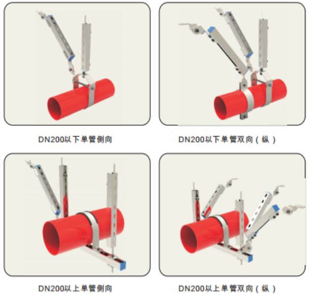 抗震支架的常見形式