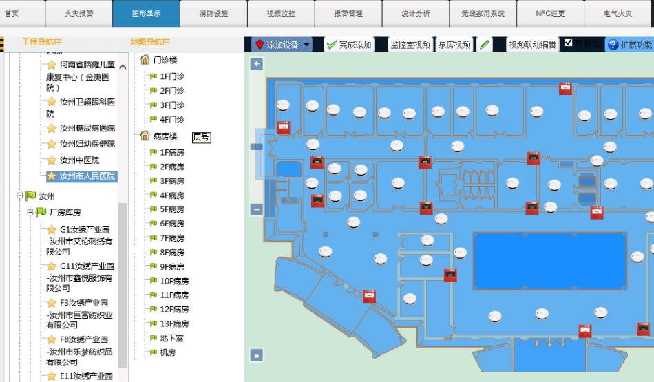 EI-NET智慧消防安全綜合監(jiān)控管理系統(tǒng)