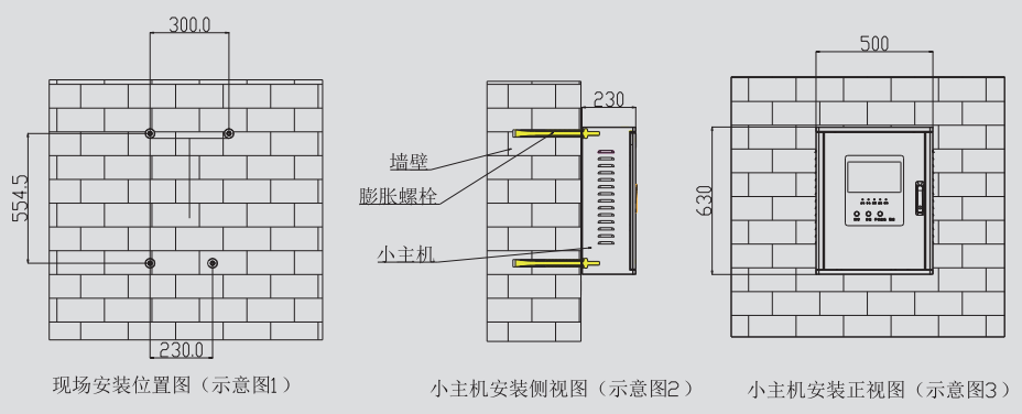 BR-C-2010應(yīng)急照明控制器安裝示意圖