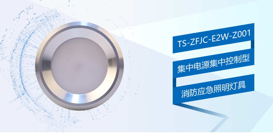 TS-ZFJC-E2W-Z001集中電源集中控制型消防應(yīng)急照明燈具 吸頂式