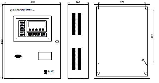 JB-QB-LD128FH-M可燃?xì)怏w報(bào)警控制器