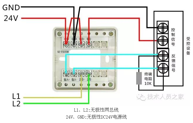 AFN-FS1230輸入輸出模塊接線圖