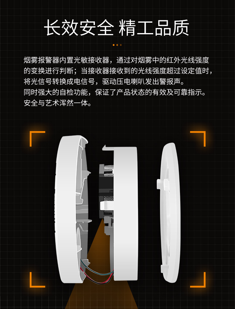 LZ-1902獨立式煙霧報警器內(nèi)部功能介紹