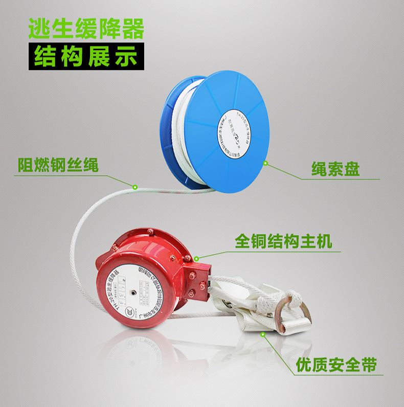 TH-20逃生緩降器結(jié)構(gòu)