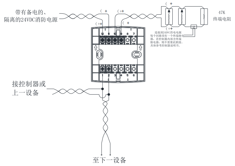 FCI-CM800型輸出模塊接線