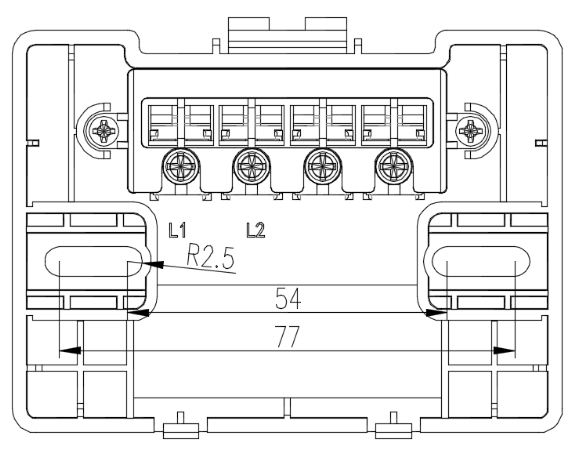 JBF5060火災(zāi)顯示盤安裝接線