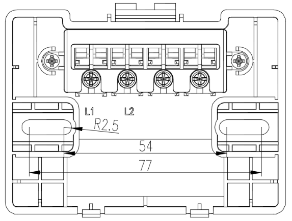 JBF5061火災(zāi)顯示盤外形