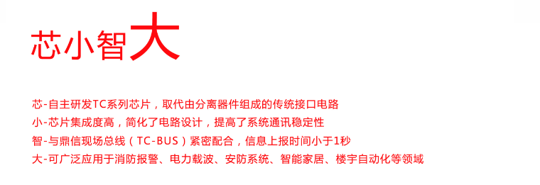 鼎信通訊自主研發(fā)消防芯片介紹-鼎信消防芯片特點(diǎn)