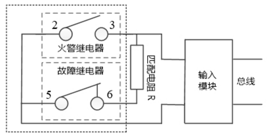GHT-1050-02火焰探測(cè)器接線示意圖