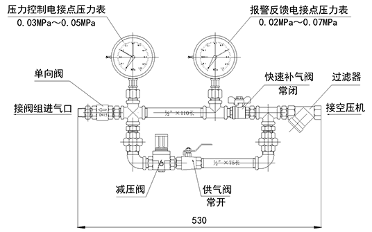 ZSFY-KW氣壓維持裝置結(jié)構(gòu)圖