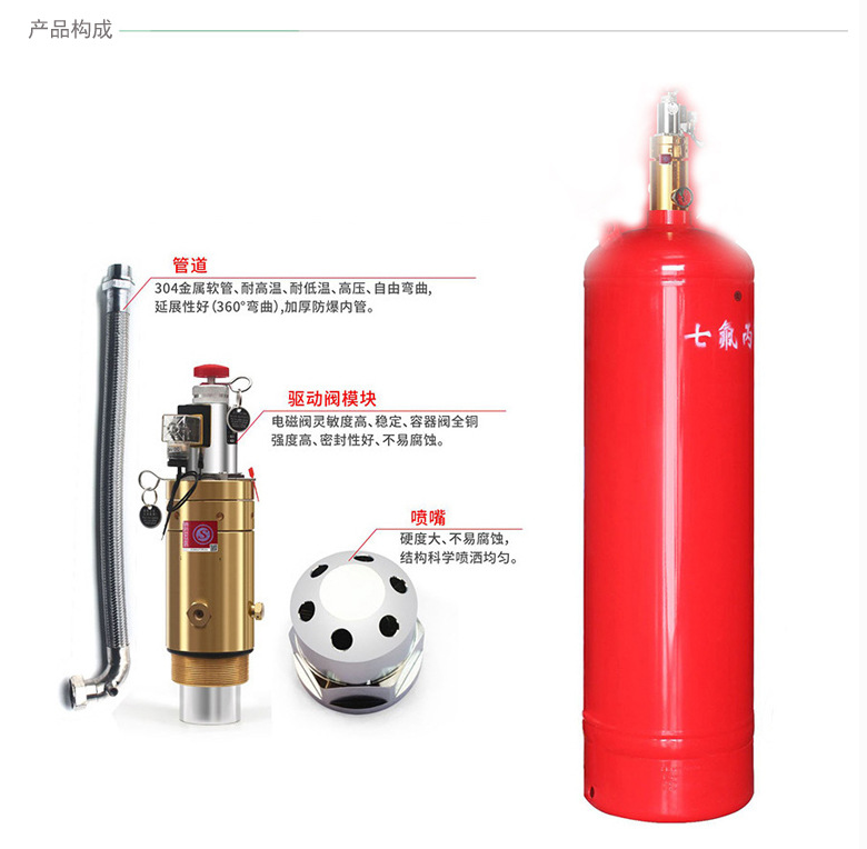 浙安消防管網(wǎng)式七氟丙烷氣體滅火裝置