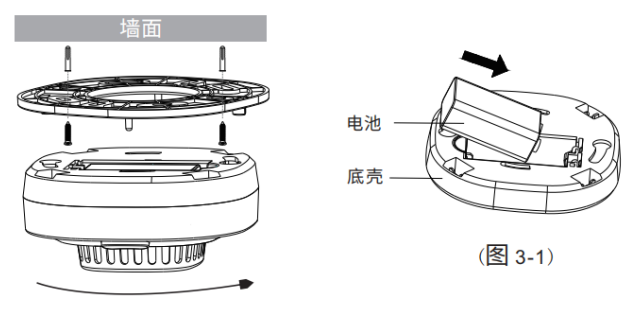 LZ-1918獨(dú)立式光電感煙火災(zāi)探測報(bào)警器安裝方法