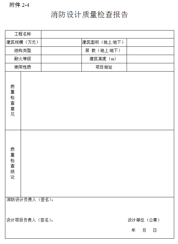消防設(shè)計質(zhì)量檢查報告