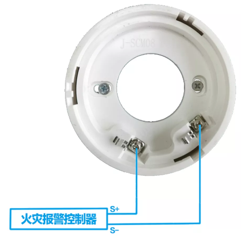 JTW-DZ-SCM15型點(diǎn)型感溫火災(zāi)探測(cè)器接線圖