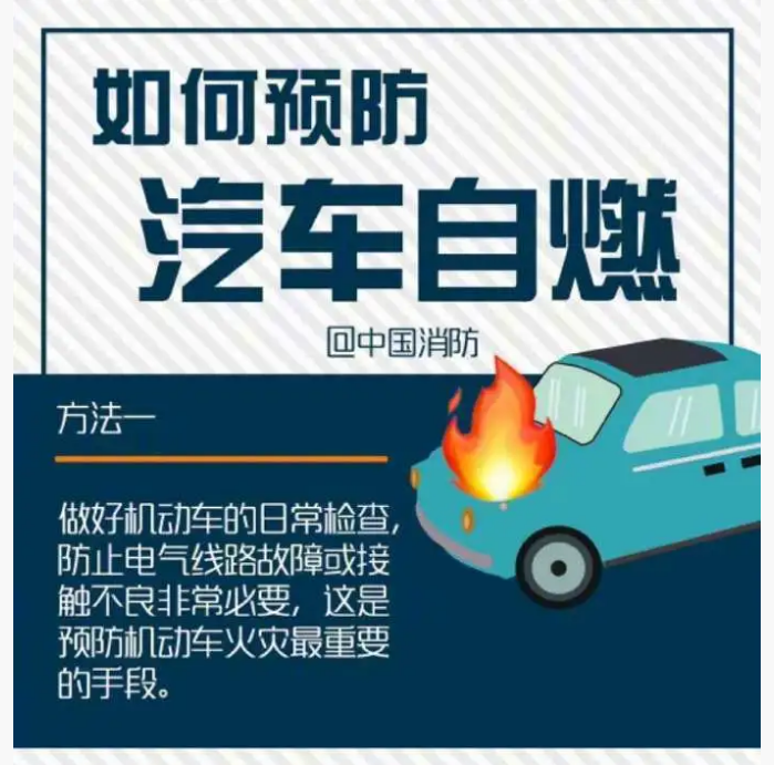 如何預(yù)防汽車自燃
