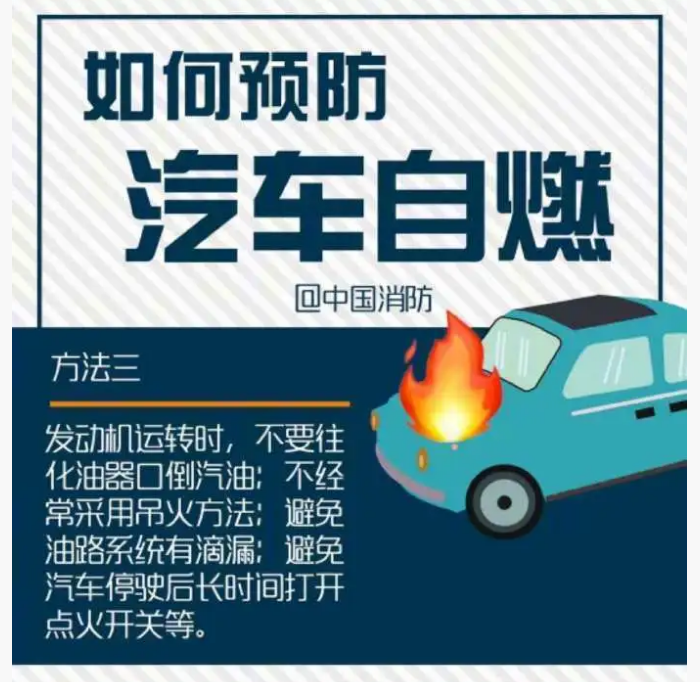 如何預(yù)防汽車自燃