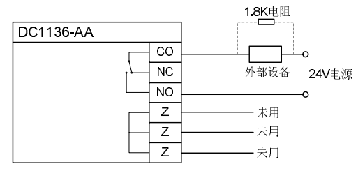 DC1136-AA輸入/輸出模塊接線圖