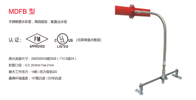 消防灑水軟管 噴淋軟管