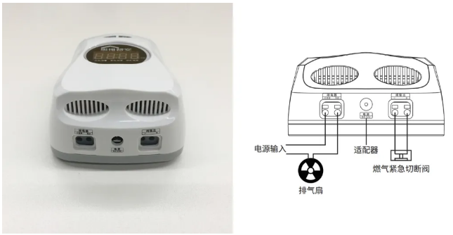燃?xì)鈭?bào)警器可聯(lián)動(dòng)電磁閥，可接繼電器
