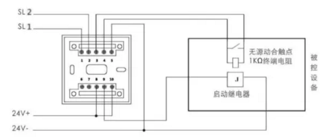 JF-15直線接口盒接線圖