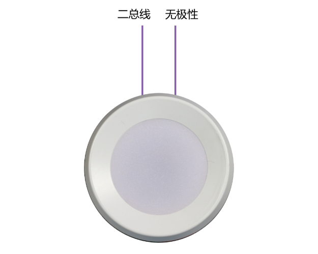 集中電源集中控制型應急照明燈具（吸頂式）接線圖
