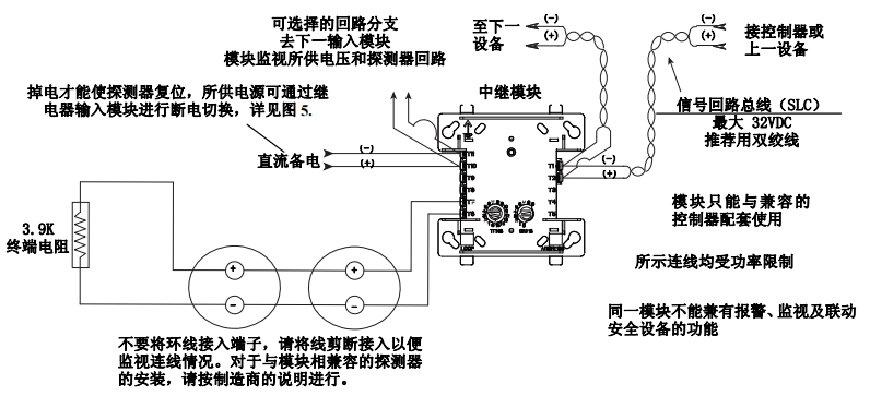 KM-M302MJC中繼模塊接線圖