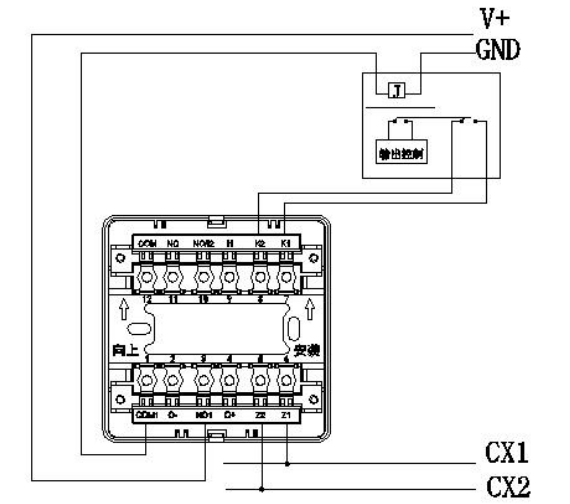 銳安科技RF1330多線輸出接口接線圖
