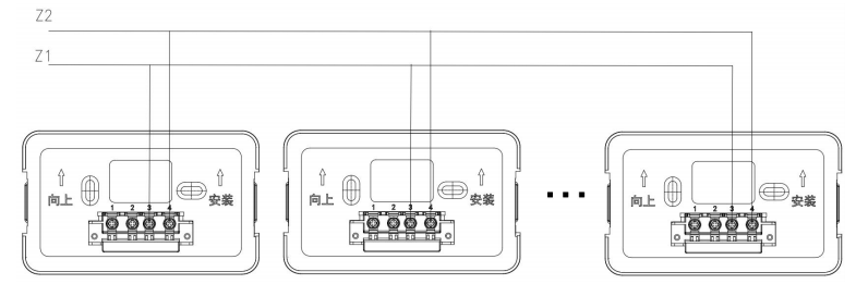 RF1530火災顯示盤接線圖